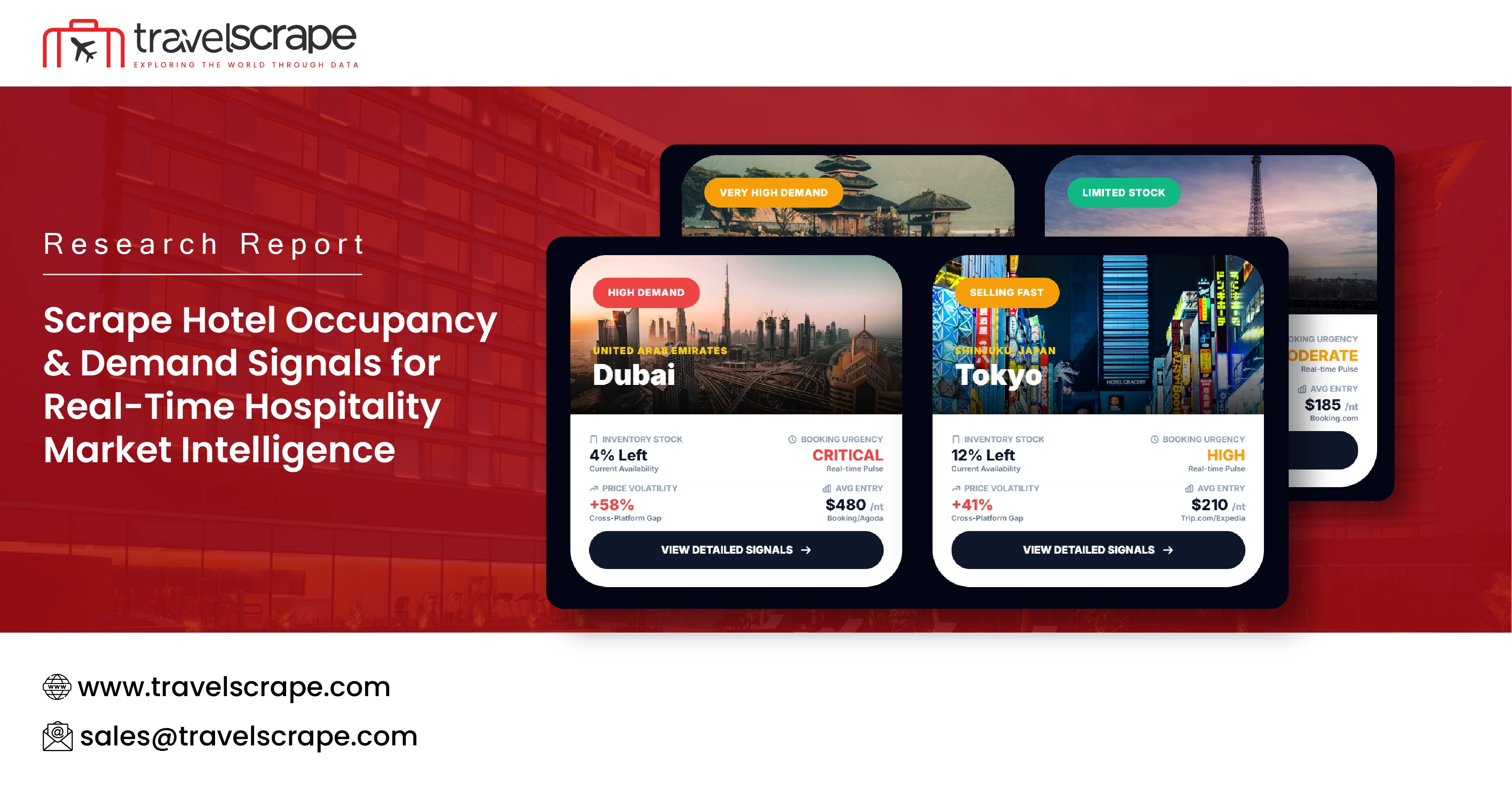 Scrape Hotel Occupancy & Demand Signals for Real-Time Hospitality